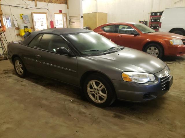 1C3EL45R85N638619 - 2005 CHRYSLER SEBRING GRAY photo 4