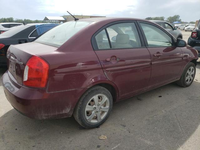 KMHCN46C09U366744 - 2009 HYUNDAI ACCENT GLS MAROON photo 3