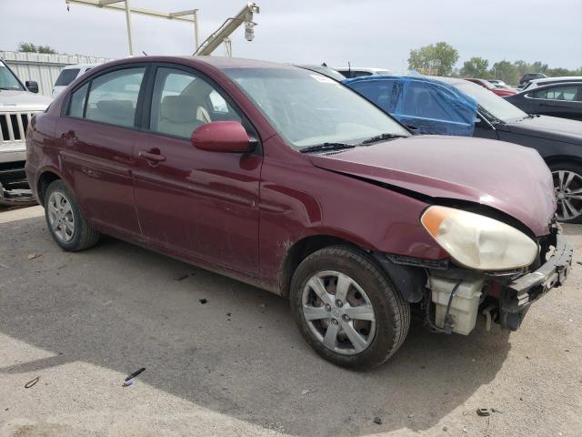 KMHCN46C09U366744 - 2009 HYUNDAI ACCENT GLS MAROON photo 4