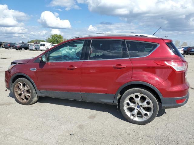 1FMCU9J90DUD84309 - 2013 FORD ESCAPE TITANIUM RED photo 2