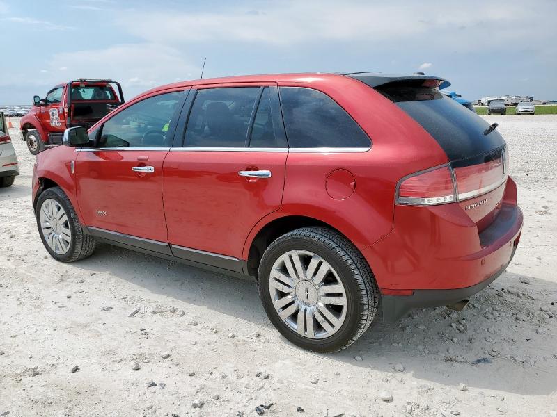 2LMDJ6JC9ABJ33334 - 2010 LINCOLN MKX MAROON photo 2