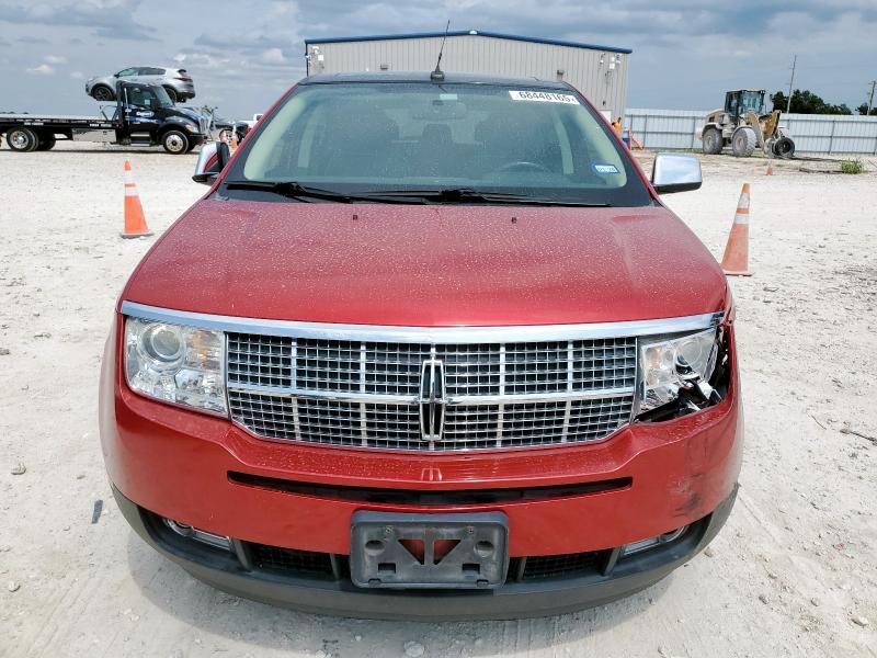 2LMDJ6JC9ABJ33334 - 2010 LINCOLN MKX MAROON photo 5