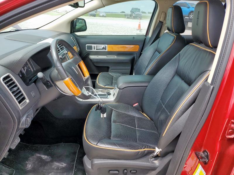 2LMDJ6JC9ABJ33334 - 2010 LINCOLN MKX MAROON photo 7