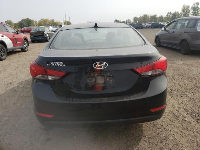 5NPDH4AE6EH539924 - 2014 HYUNDAI ELANTRA SE BLACK photo 6