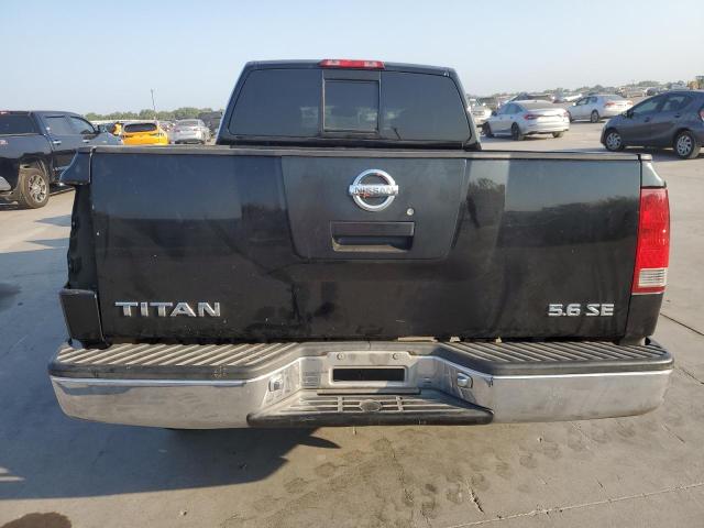 1N6AA06A04N530413 - 2004 NISSAN TITAN XE BLACK photo 6