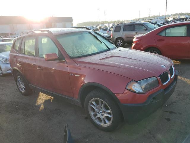 WBXPA73414WB29215 - 2004 BMW X3 2.5I RED photo 4