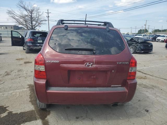 KM8JM12B65U151921 - 2005 HYUNDAI TUCSON GL MAROON photo 6