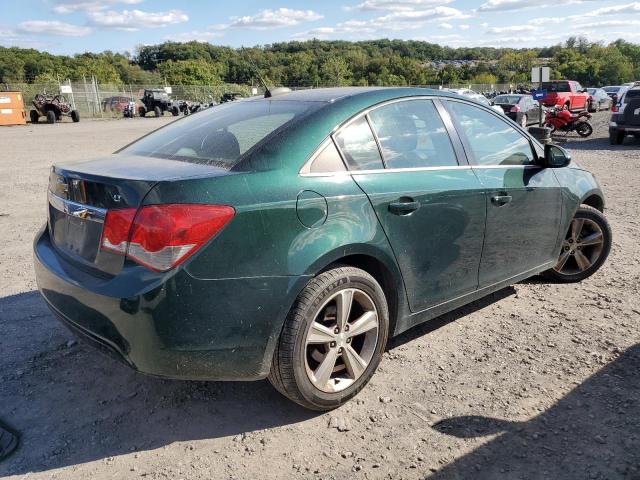 1G1PE5SB4F7166641 - 2015 CHEVROLET CRUZE LT GREEN photo 3