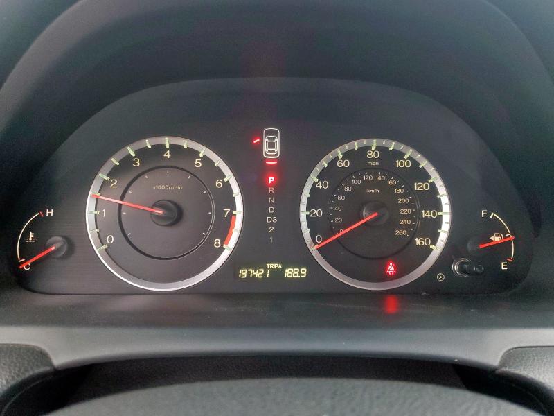 1HGCS1B85AA012058 - 2010 HONDA ACCORD EXL 黑色 照片 9