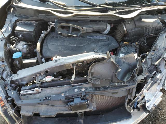 5FNRL6H84KB513235 - 2019 HONDA ODYSSEY TOURING GRAY photo 12