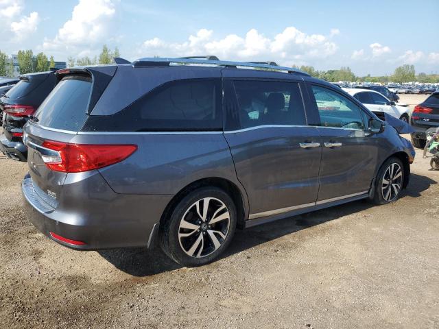 5FNRL6H84KB513235 - 2019 HONDA ODYSSEY TOURING GRAY photo 3
