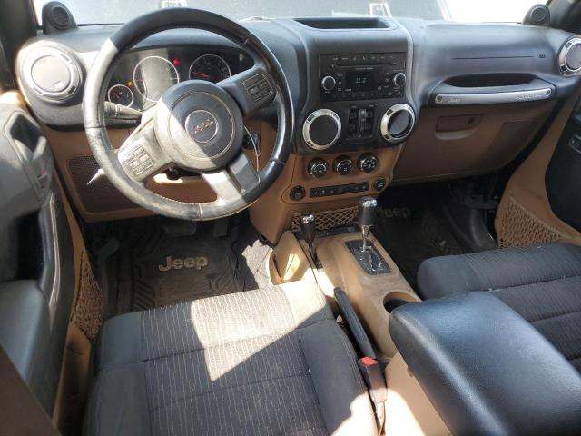 1C4BJWEG1CL179988 - 2012 JEEP WRANGLER UNLIMITED SAHARA შავი ფოტო 8