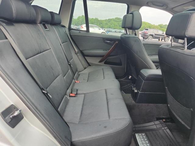 WBXPC93439WJ26732 - 2009 BMW X3 XDRIVE30I Արծաթագույն լուսանկար 11