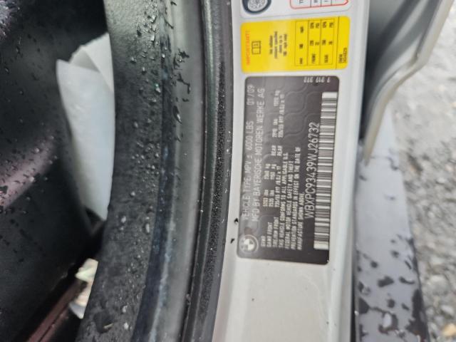 WBXPC93439WJ26732 - 2009 BMW X3 XDRIVE30I Արծաթագույն լուսանկար 13