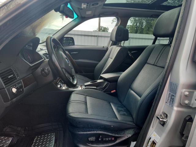 WBXPC93439WJ26732 - 2009 BMW X3 XDRIVE30I Արծաթագույն լուսանկար 7