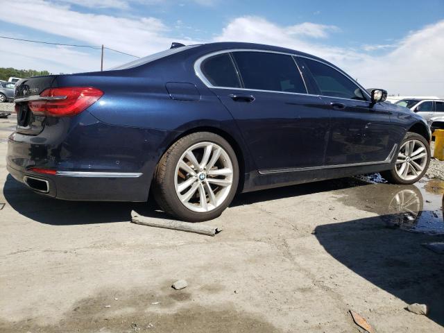 WBA7F2C5XHG422227 - 2017 BMW 750 XI BLUE photo 3