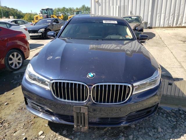 WBA7F2C5XHG422227 - 2017 BMW 750 XI BLUE photo 5