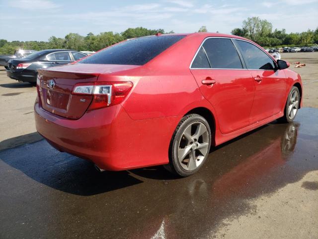 4T1BF1FK3CU618511 - 2012 TOYOTA CAMRY BASE Красный фото 3