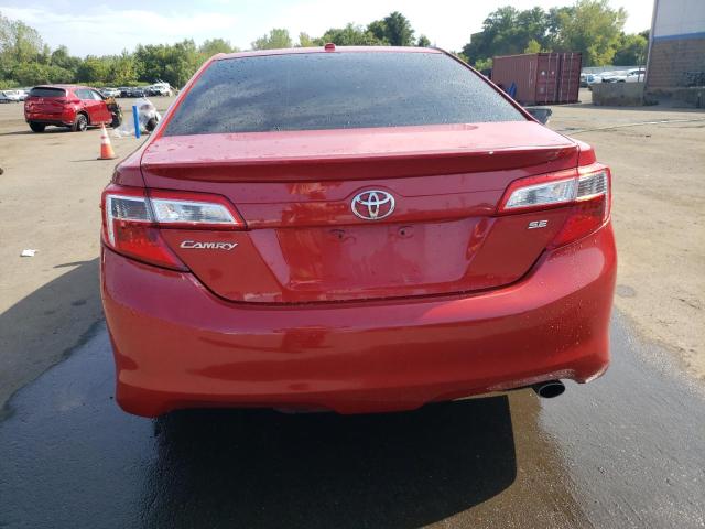 4T1BF1FK3CU618511 - 2012 TOYOTA CAMRY BASE Красный фото 6