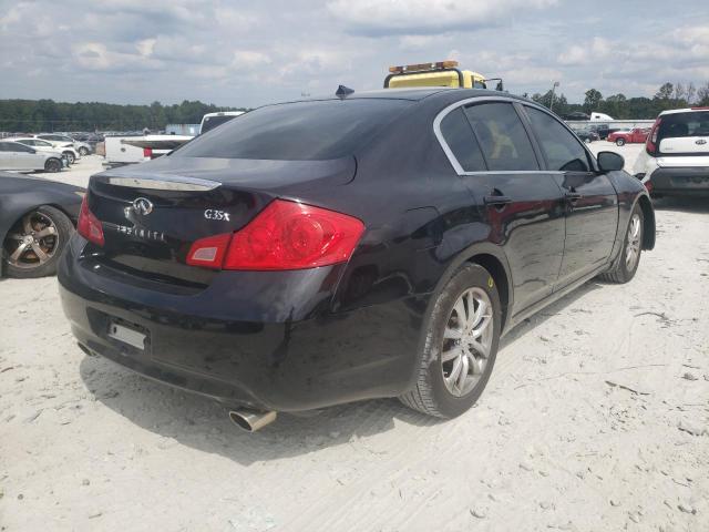 JNKBV61F77M819590 - 2007 INFINITI G35 BLACK photo 3