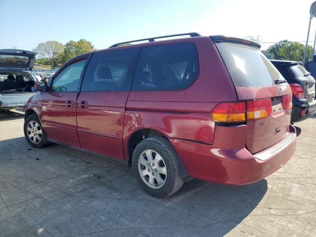 5FNRL18604B140974 - 2004 HONDA ODYSSEY EX MAROON photo 2