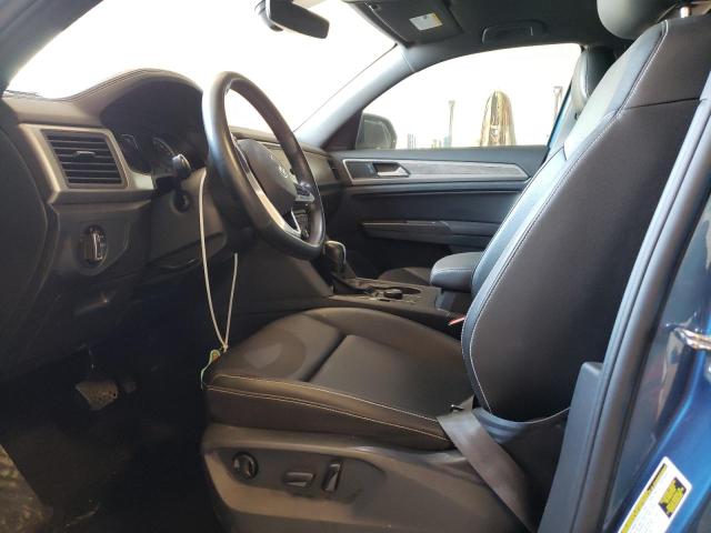 1V21C2CA6LC214844 - 2020 VOLKSWAGEN ATLAS CROS SE Синий фото 7