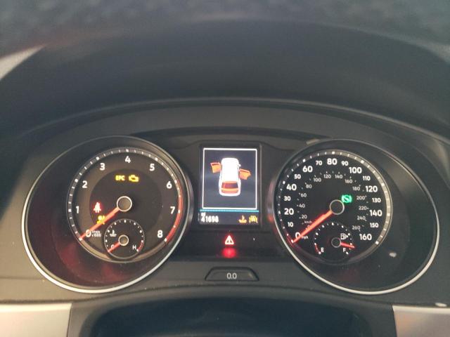 1V21C2CA6LC214844 - 2020 VOLKSWAGEN ATLAS CROS SE Синий фото 9