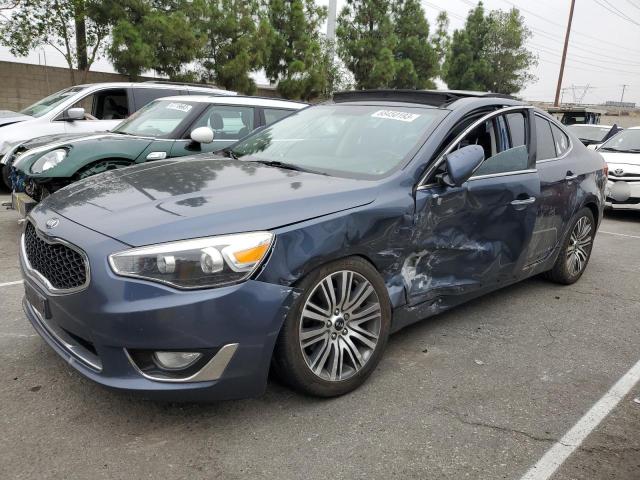 KNALN4D7XF5177144 - 2015 KIA CADENZA PREMIUM BLUE photo 1