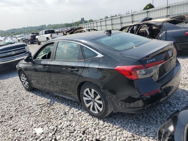 2HGFE2F27NH577225 - 2022 HONDA CIVIC LX BLACK photo 2