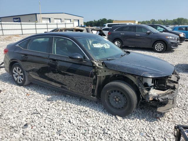 2HGFE2F27NH577225 - 2022 HONDA CIVIC LX BLACK photo 4