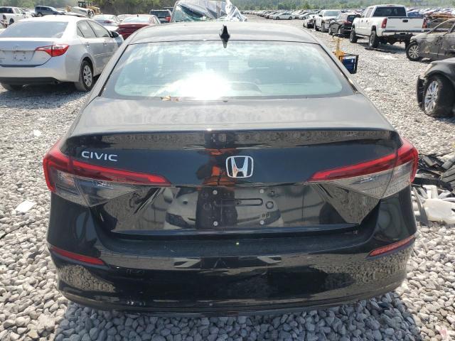 2HGFE2F27NH577225 - 2022 HONDA CIVIC LX BLACK photo 6