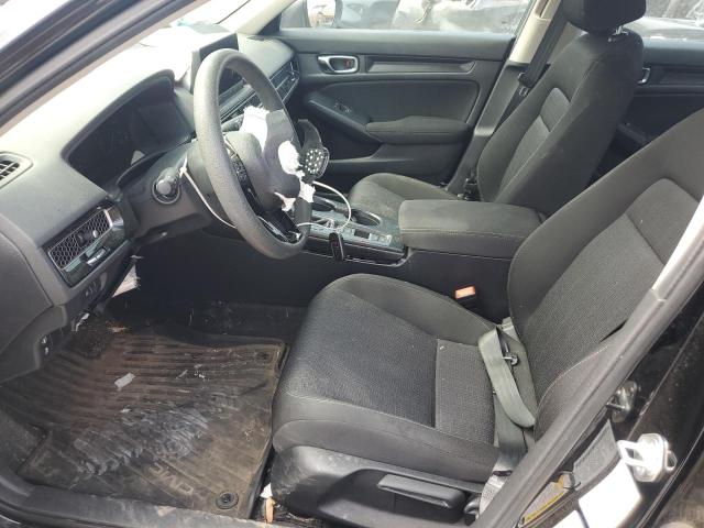 2HGFE2F27NH577225 - 2022 HONDA CIVIC LX BLACK photo 7