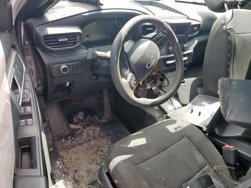 1FM5K8AB6NGA49258 - 2022 FORD EXPLORER POLICE INTERCEPTOR أبيض صورة 8