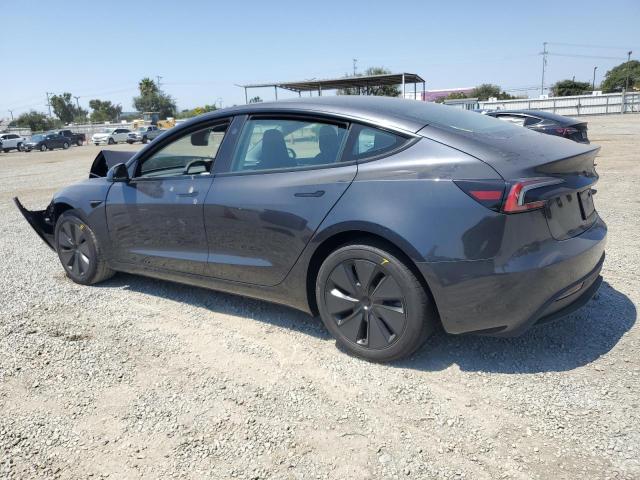 5YJ3E1EA6SF029593 - 2025 TESLA MODEL 3 GRAY photo 2