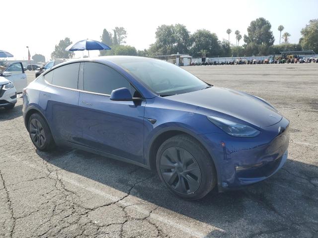7SAYGDEE3RF180683 - 2024 TESLA MODEL Y BLUE photo 4
