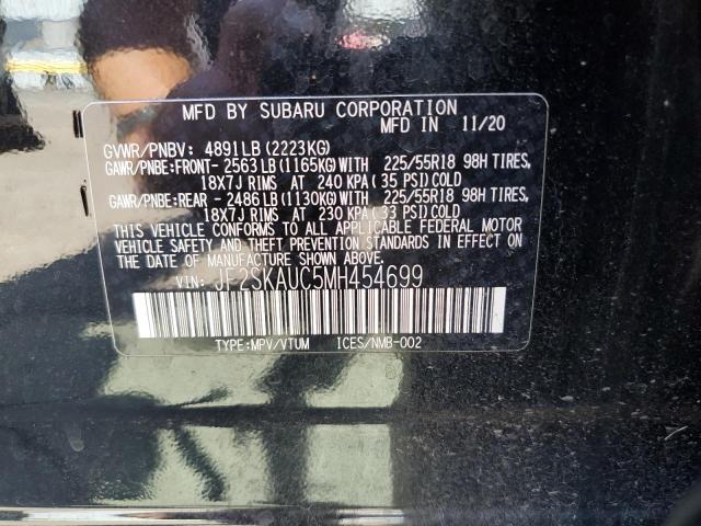 JF2SKAUC5MH454699 - 2021 SUBARU FORESTER LIMITED Qara foto 13