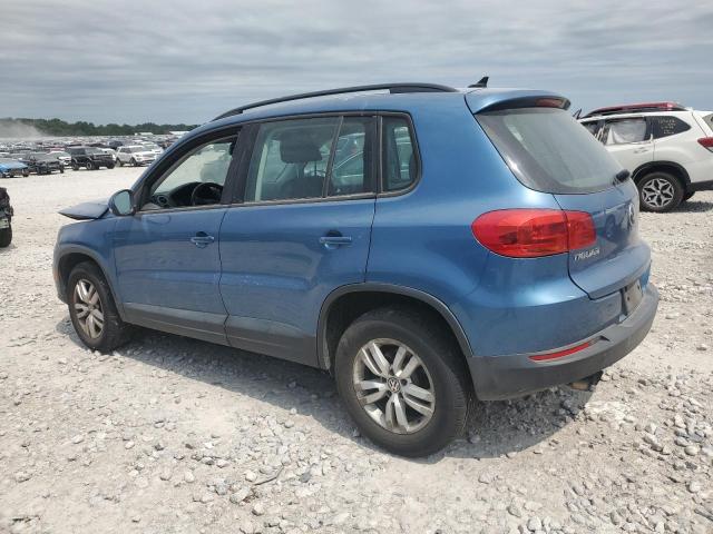 WVGAV7AX7HK002222 - 2017 VOLKSWAGEN TIGUAN S BLUE photo 2