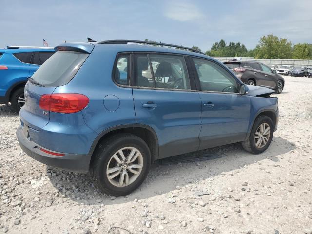 WVGAV7AX7HK002222 - 2017 VOLKSWAGEN TIGUAN S BLUE photo 3