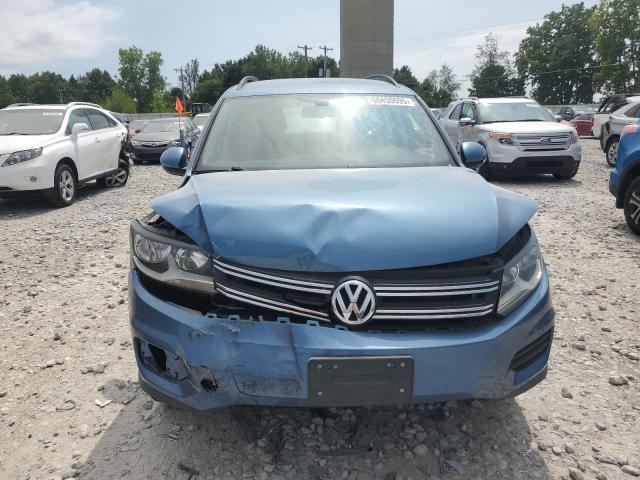 WVGAV7AX7HK002222 - 2017 VOLKSWAGEN TIGUAN S BLUE photo 5