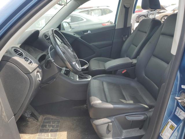 WVGAV7AX7HK002222 - 2017 VOLKSWAGEN TIGUAN S BLUE photo 7
