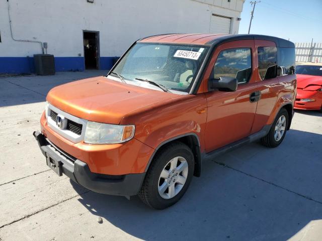 5J6YH2H73AL000979 - 2010 HONDA ELEMENT EX ORANGE photo 1