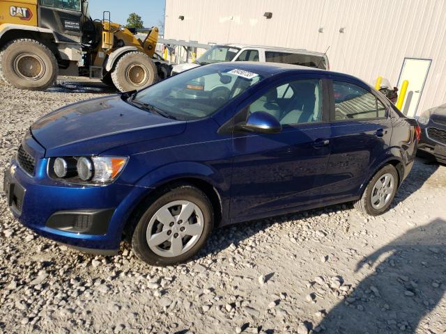 1G1JA5SH0E4146926 - 2014 CHEVROLET SONIC LS BLUE photo 1