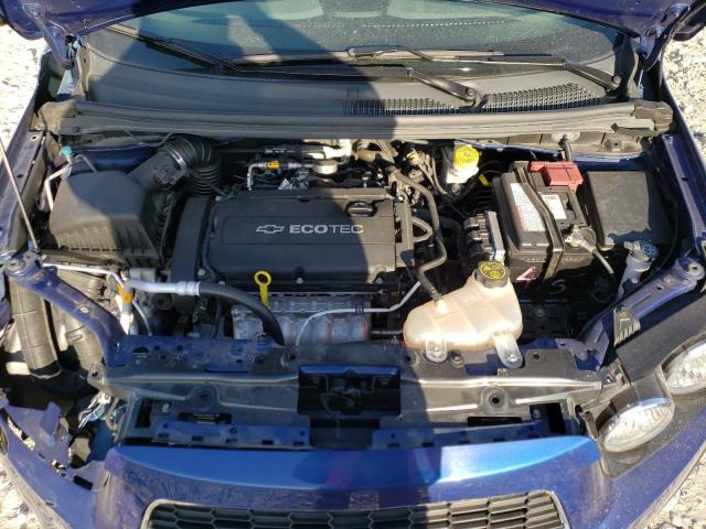 1G1JA5SH0E4146926 - 2014 CHEVROLET SONIC LS 蓝色 照片 11
