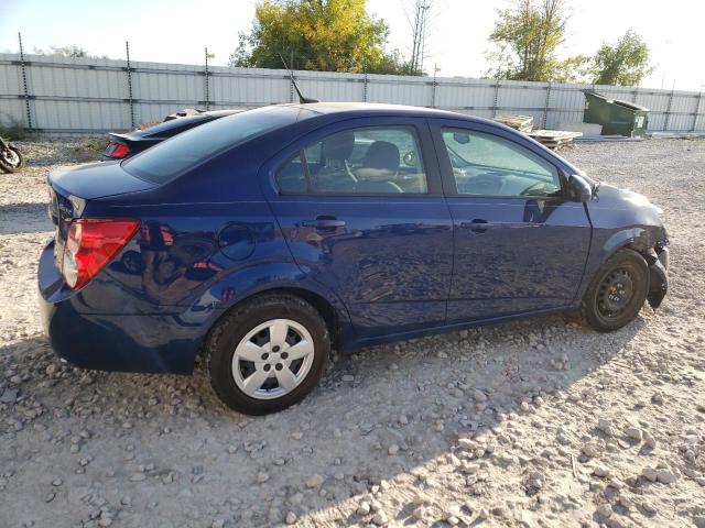 1G1JA5SH0E4146926 - 2014 CHEVROLET SONIC LS 蓝色 照片 3