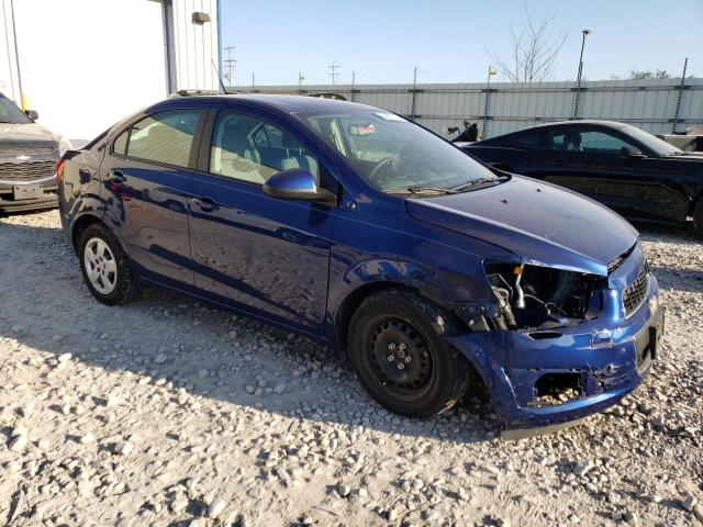 1G1JA5SH0E4146926 - 2014 CHEVROLET SONIC LS BLUE photo 4