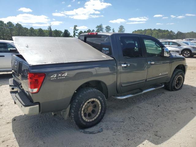 1N6BA07B05N528657 - 2005 NISSAN TITAN XE GRAY photo 3