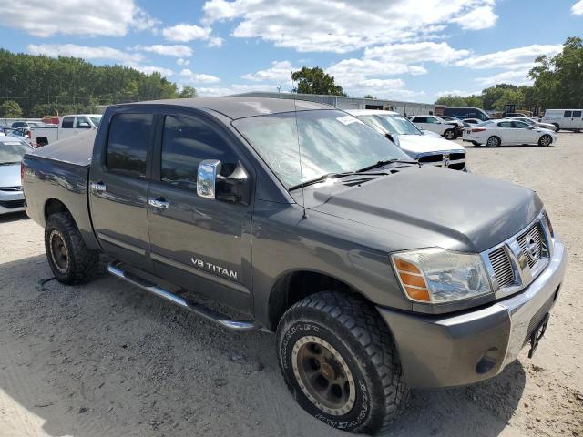 1N6BA07B05N528657 - 2005 NISSAN TITAN XE GRAY photo 4