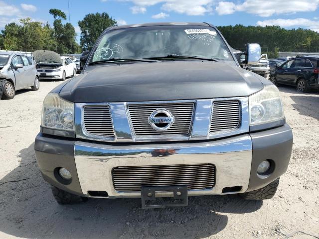 1N6BA07B05N528657 - 2005 NISSAN TITAN XE GRAY photo 5