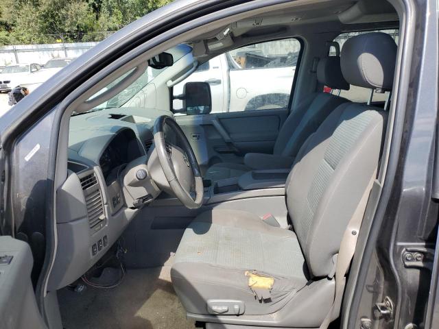 1N6BA07B05N528657 - 2005 NISSAN TITAN XE GRAY photo 7