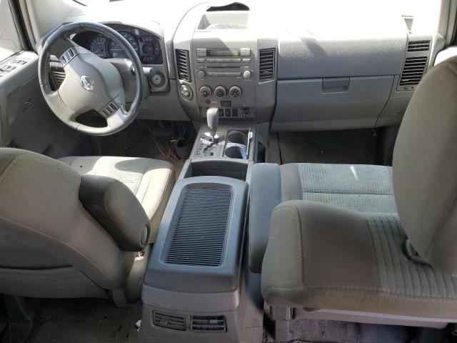 1N6BA07B05N528657 - 2005 NISSAN TITAN XE GRAY photo 8